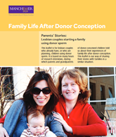 Family Life after Donor conception - Parents Stories - Lesbian couples