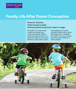 Family Life after Donor conception Parents stories - Heterosexual couples