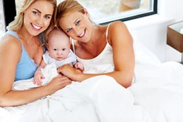 Lesbian couples choosing new fertility treatment 'shared motherhood'- the pros and cons. 