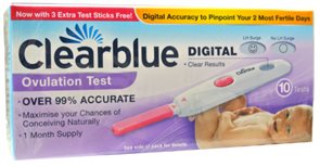 SALE Clearblue Digital Ovulation 10 Tests image